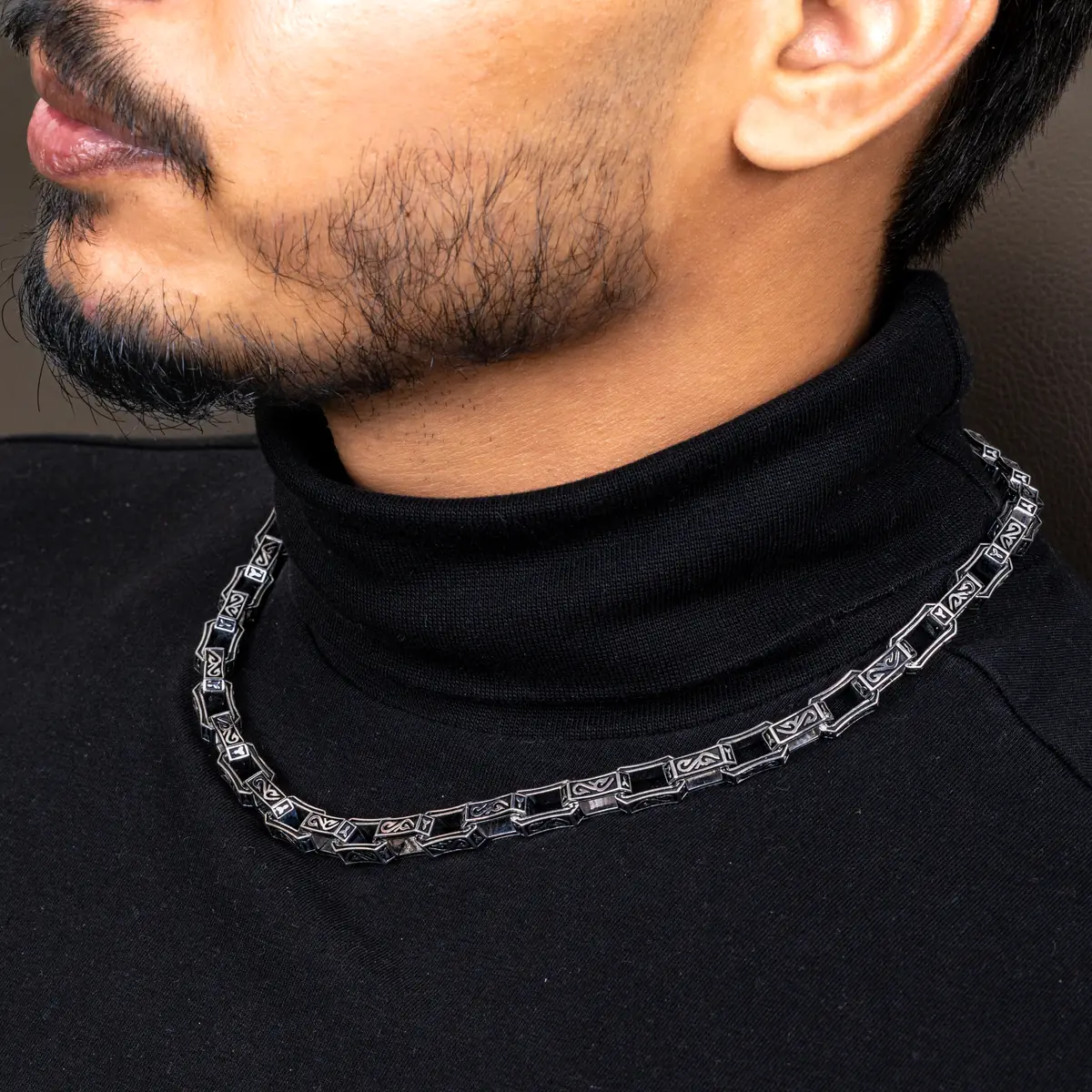Carbon Frame — 925 sterling silver jewellery — image 2