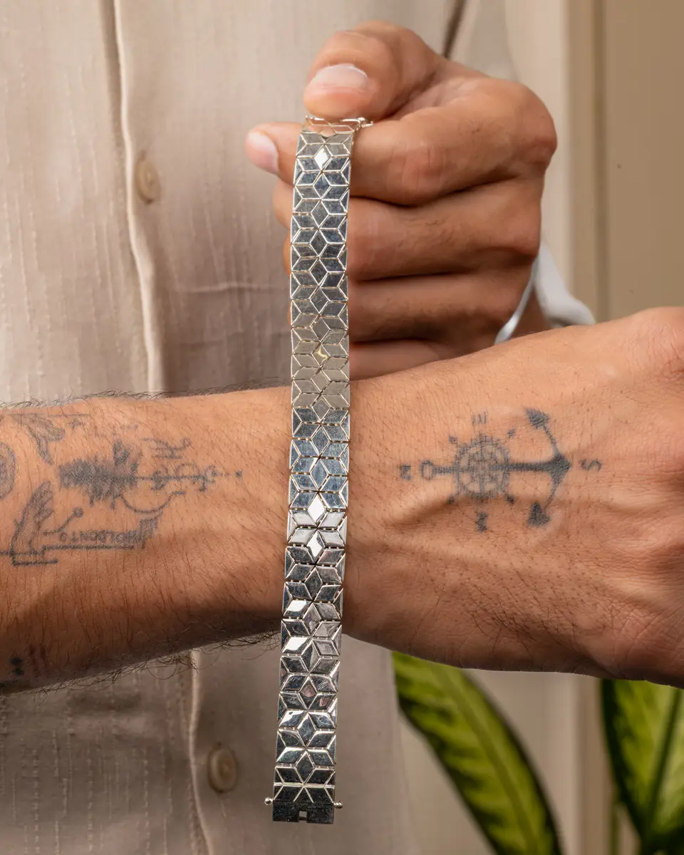 Golden Nexus — 925 sterling silver jewellery — image 2