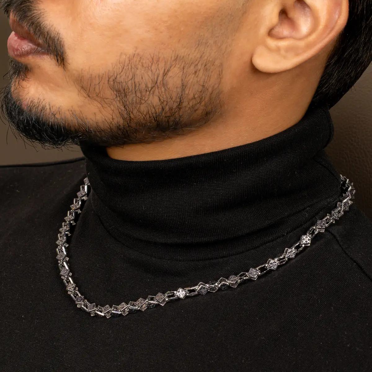 The Arabesque Square — 925 sterling silver jewellery — image 2
