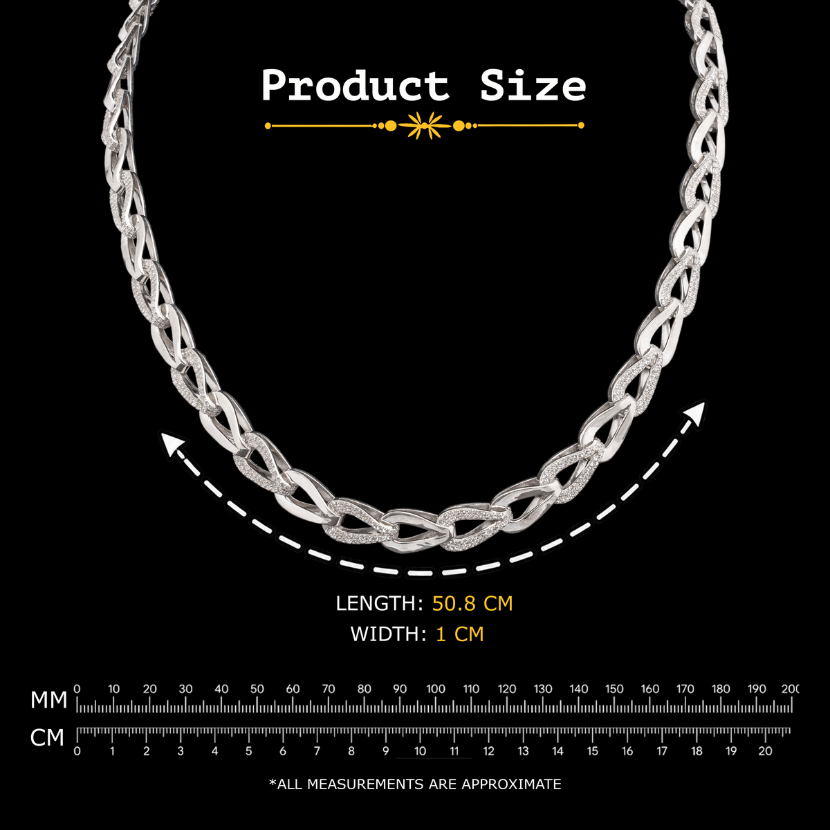 The Diamond Infinity — 925 sterling silver jewellery — image 6