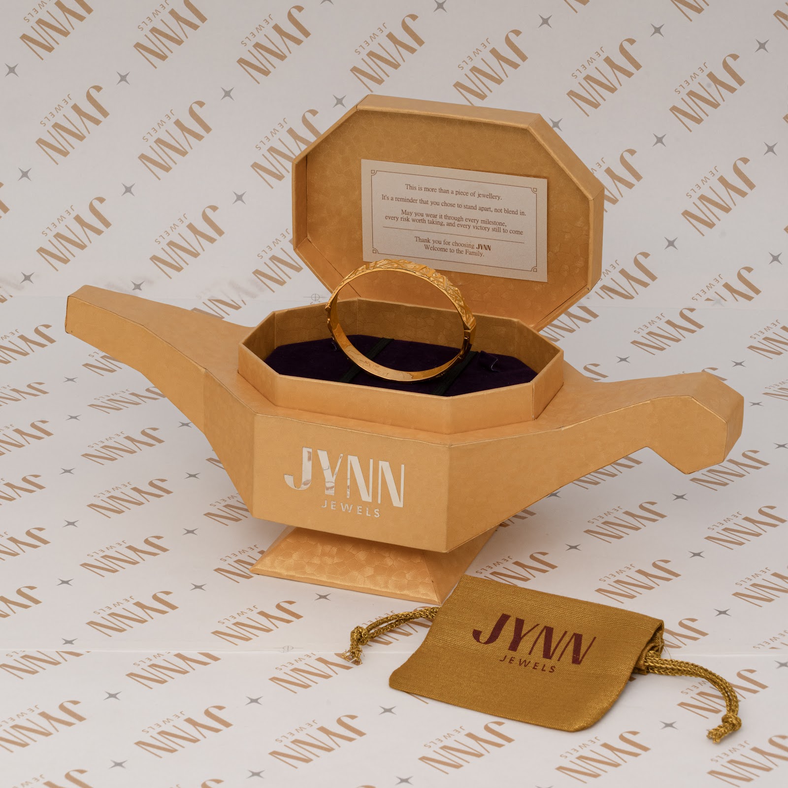 JBRC1013 — THE ANGLECRAFT: A continuous band of engraved triangles and textured geometric panels gives THE ANGLECRAFT a crisp, architectural rhythm.